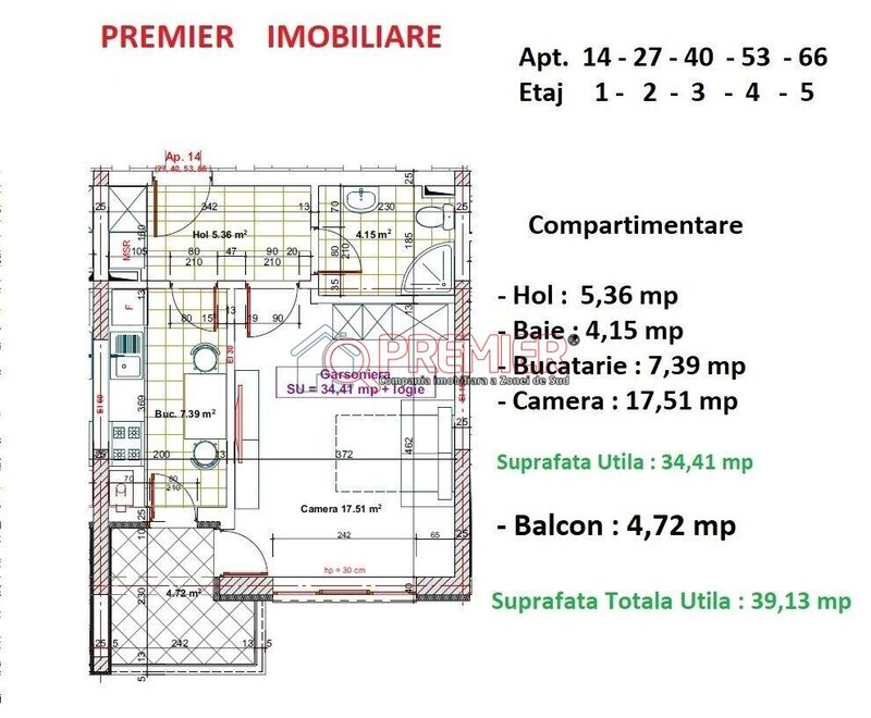 Sector 4 - 10 minute Metrou Aparatorii Patriei - Garsoniera decomandata